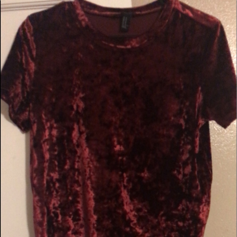Velvet shirt